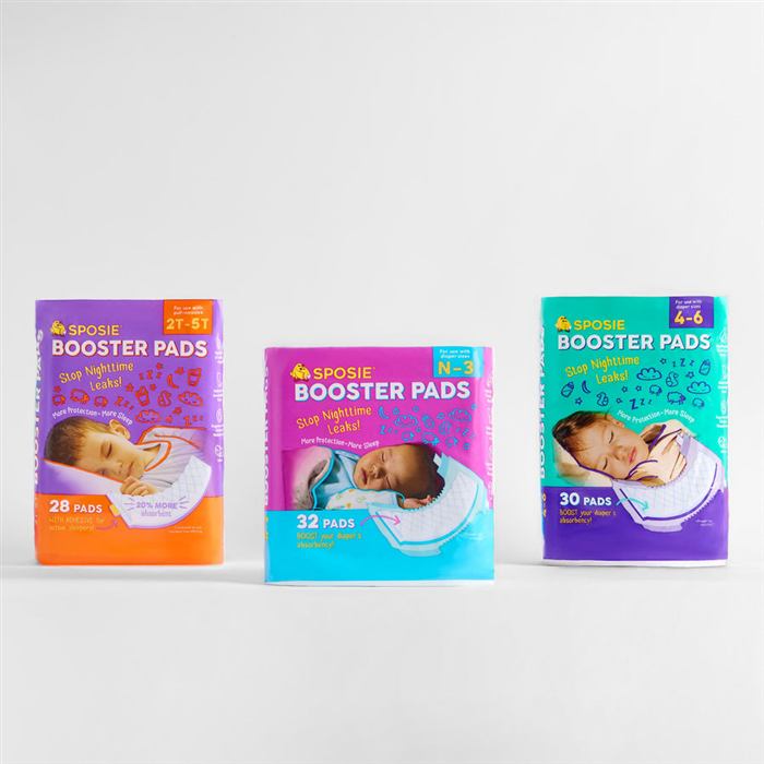 Sposie booster pads, sizes N-3